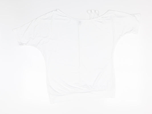 Blooming Jelly Womens White   Basic T-Shirt Size M