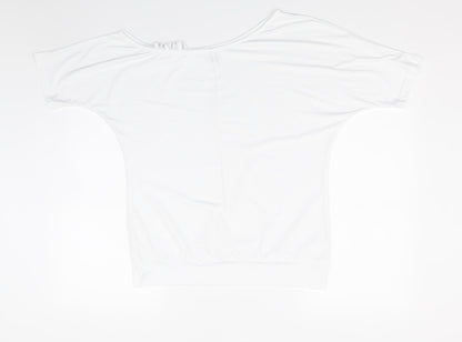 Blooming Jelly Womens White   Basic T-Shirt Size M