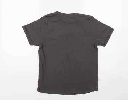 Preworn Womens Grey   Basic T-Shirt Size S