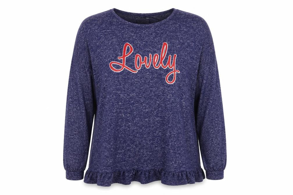 Time To Dream   Womens Blue   Pullover Jumper Size 20