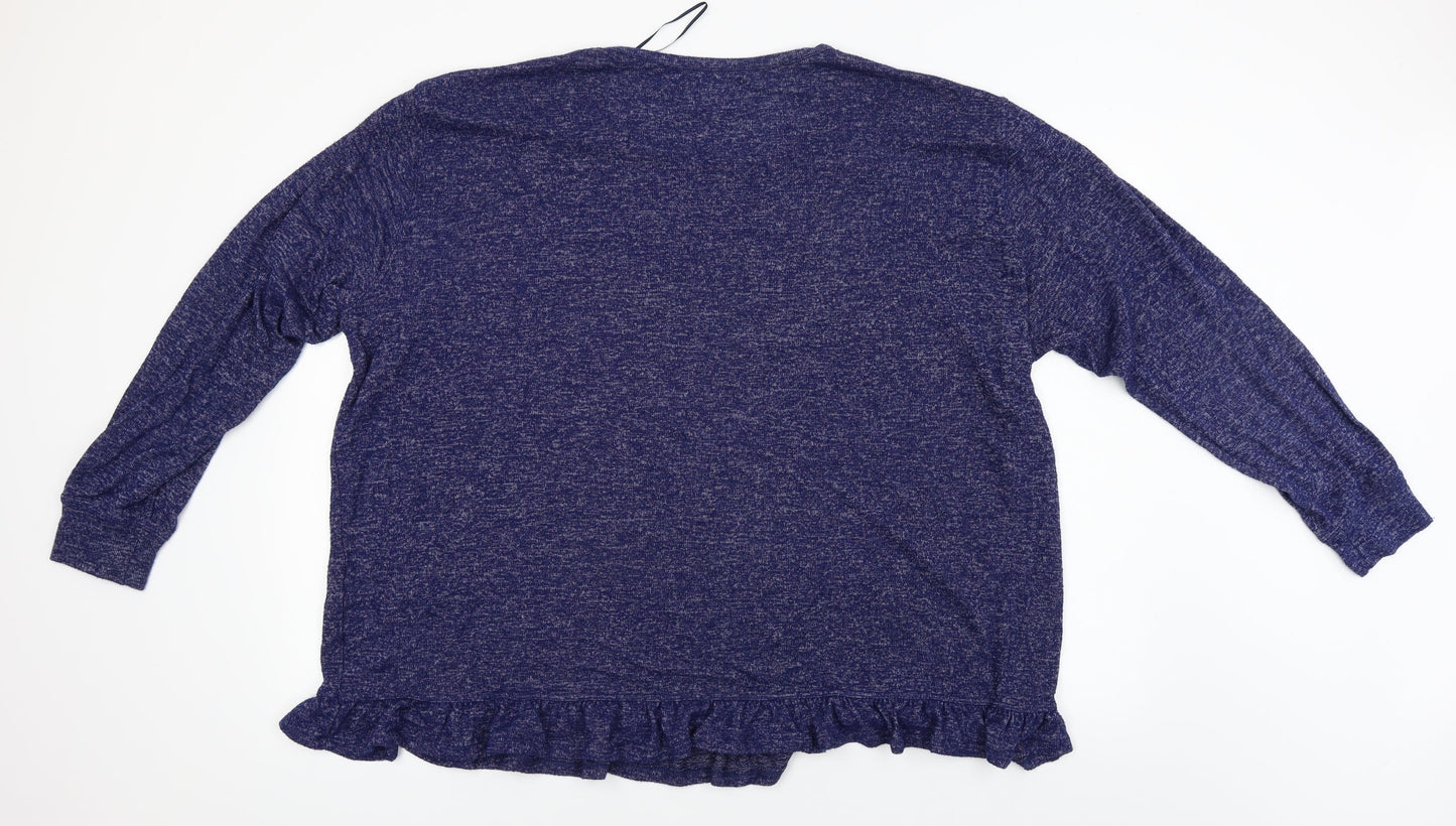 Time To Dream   Womens Blue   Pullover Jumper Size 20