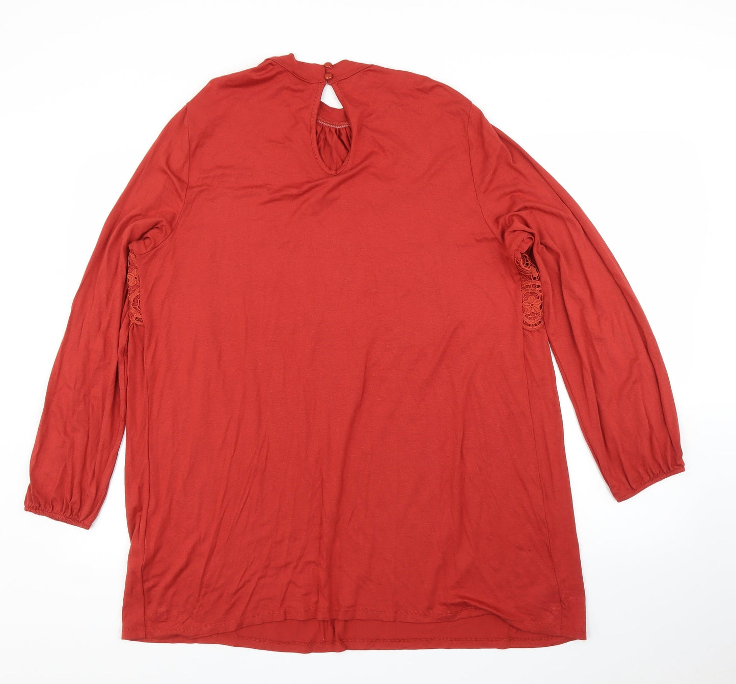 Body Flirt Womens Orange   Basic Blouse Size XL