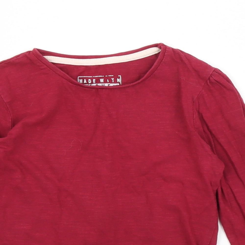Primark Girls Purple   Basic T-Shirt Size 2 Years
