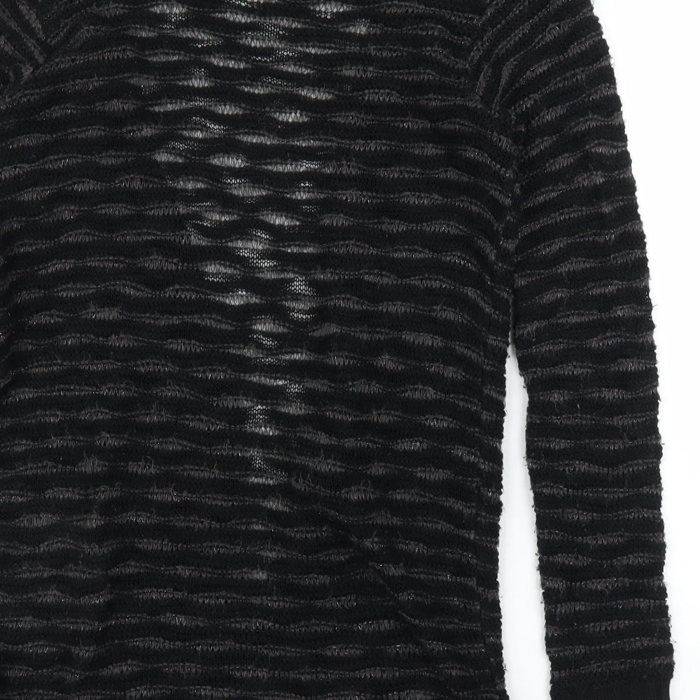 F&F Womens Black   Cardigan Jumper Size 8