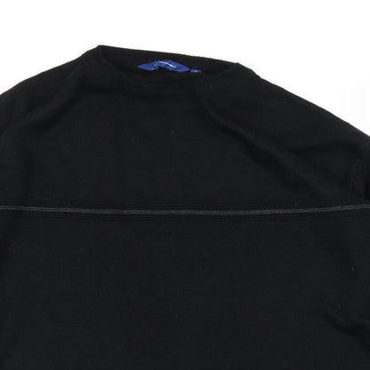 Freeport Mens Black   Pullover Jumper Size XL