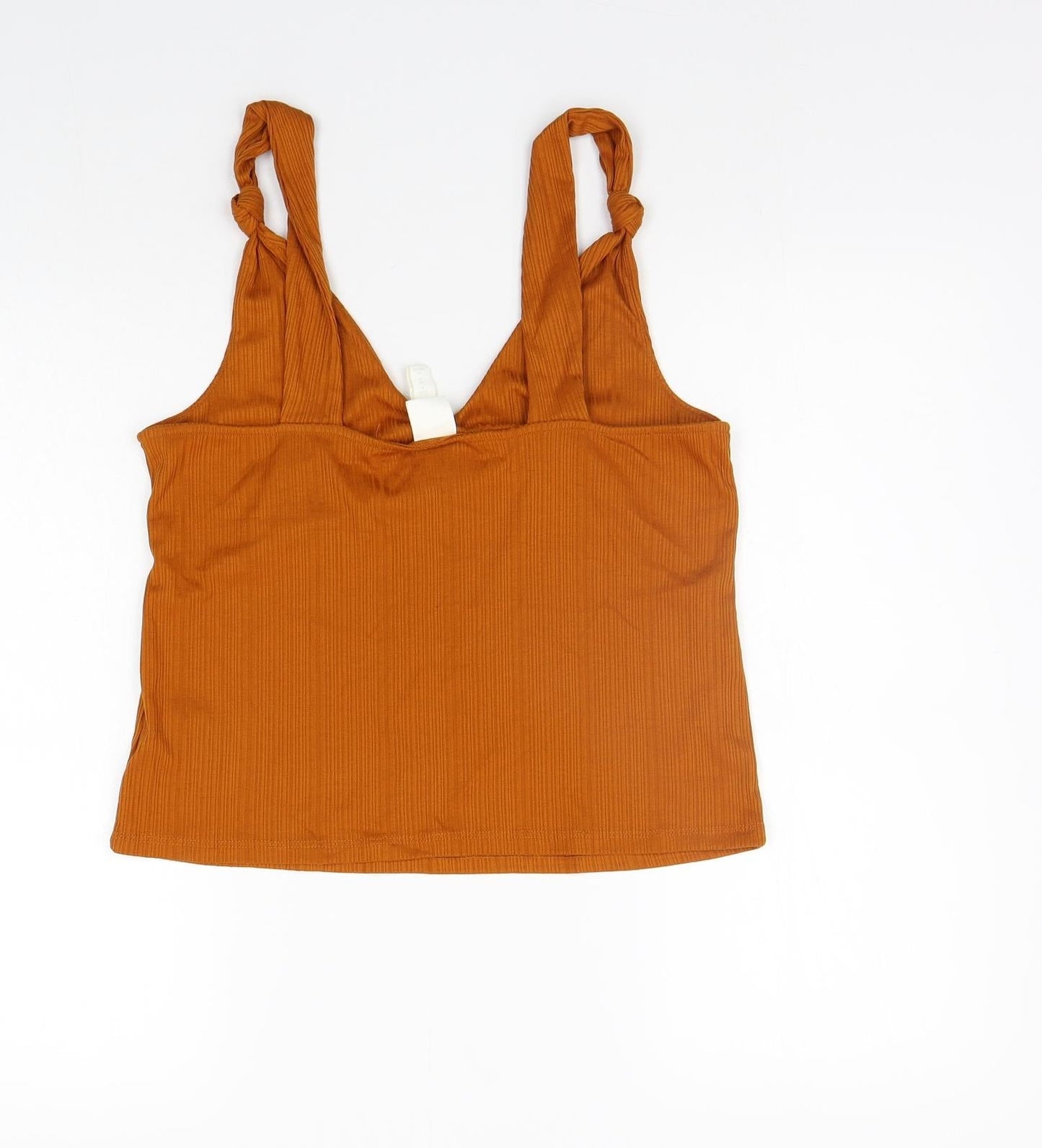 H&M Womens Orange   Basic Tank Size M