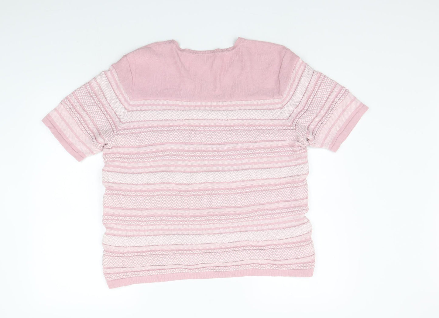 Cotsworld Womens Pink   Pullover Jumper Size 2XL