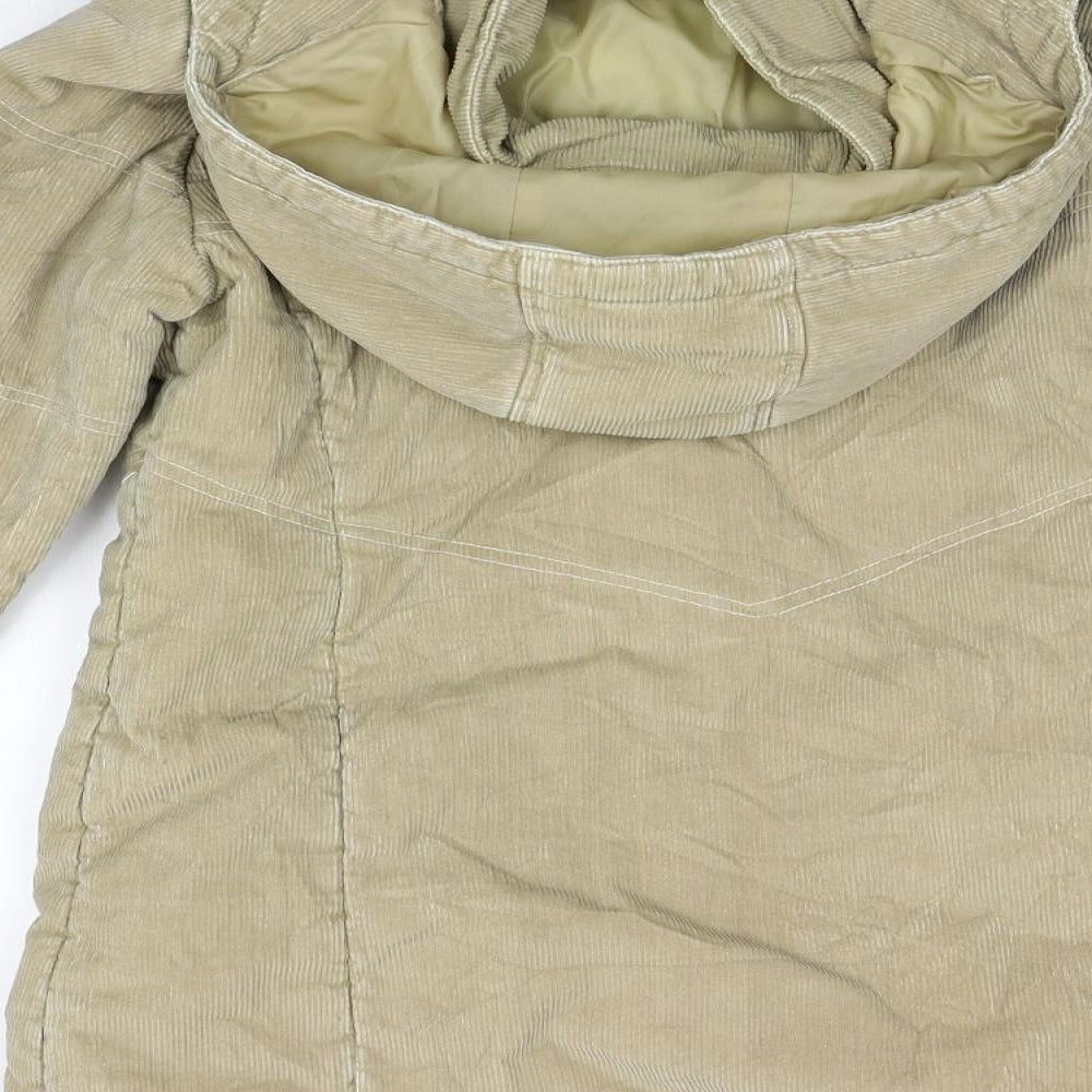 Preworn Womens Beige   Jacket Coat Size M