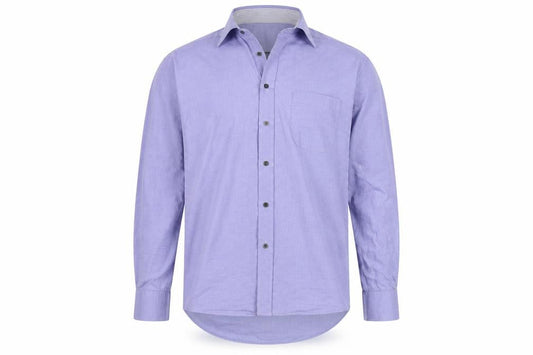 Austin Reed Mens Blue    Button-Up Size M