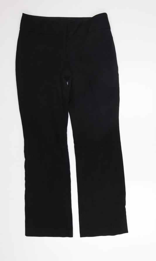 LOFT Womens Black   Trousers  Size 8 L29 in