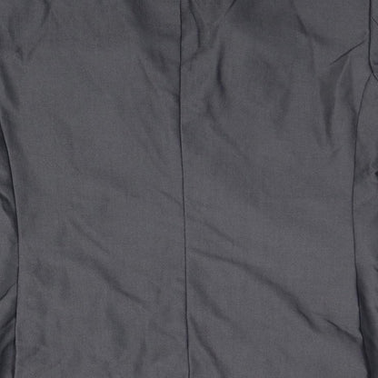 Fellini Womens Grey   Jacket Suit Size 10  - polyester