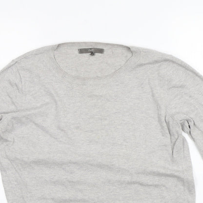 Next Womens Grey   Pullover Jumper Size 12  - washable mark