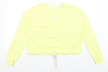 Marks & Spencer Girls Yellow   Pullover Sweatshirt Size 15-16 Years