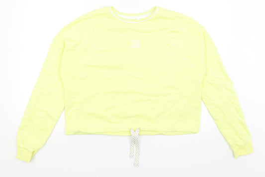 M&S Girls Yellow   Pullover Sweatshirt Size 15-16 Years