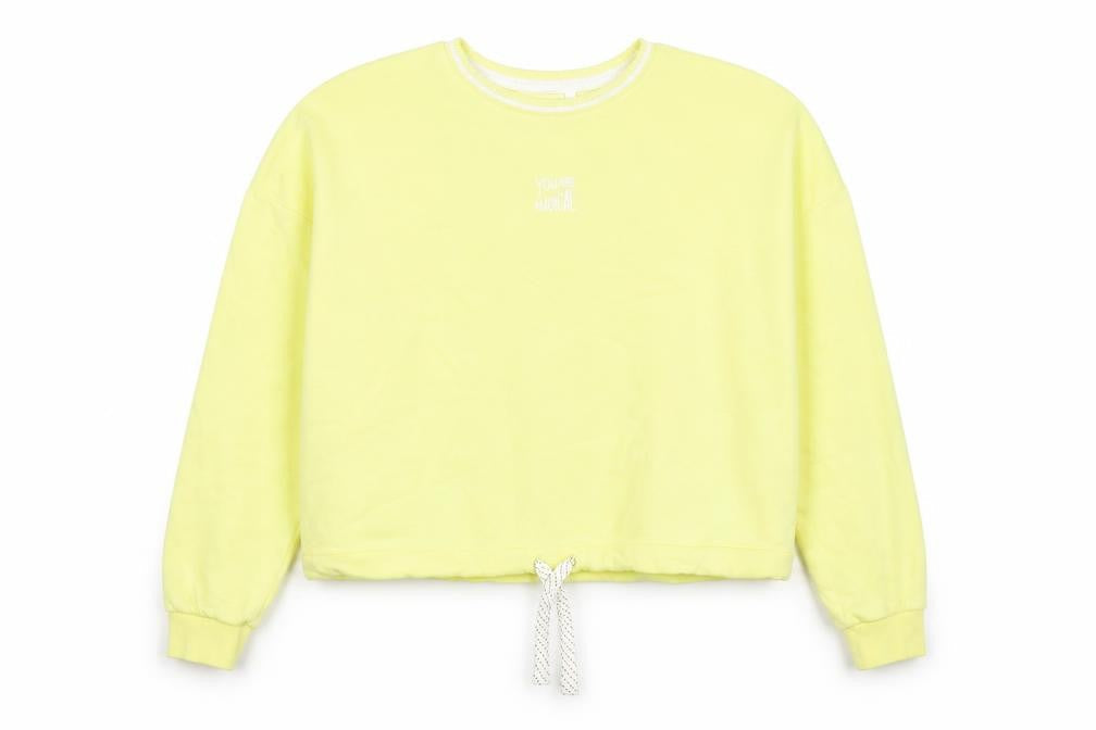 Marks & Spencer Girls Yellow   Pullover Sweatshirt Size 15-16 Years