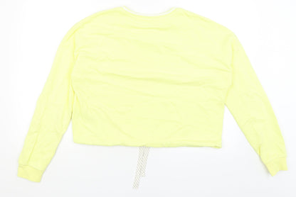 Marks & Spencer Girls Yellow   Pullover Sweatshirt Size 15-16 Years