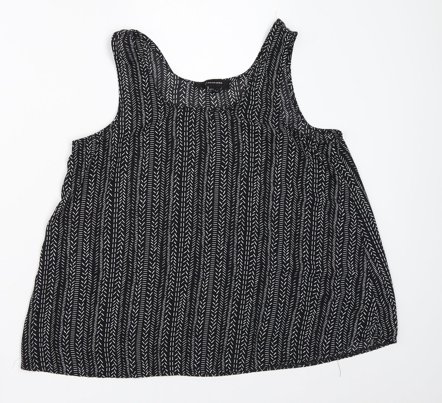 Atmosphere Womens Black   Basic Blouse Size 10
