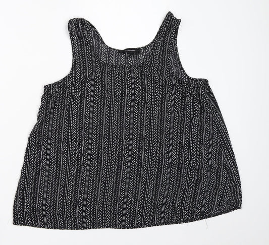 Atmosphere Womens Black   Basic Blouse Size 10