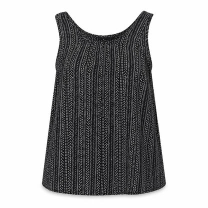 Front view of Atmosphere women’s black basic blouse, size UK 10