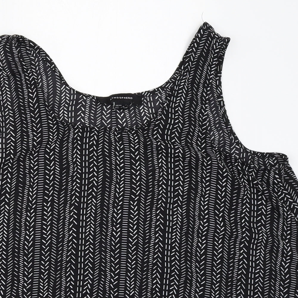 Atmosphere Womens Black   Basic Blouse Size 10