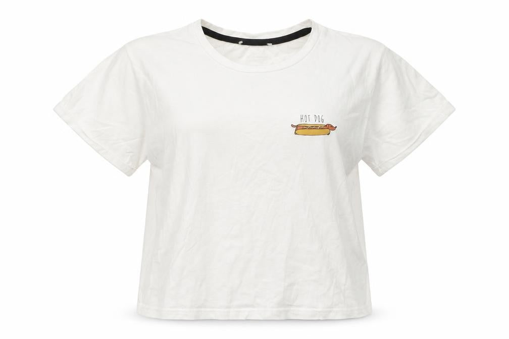 New Look Girls White   Basic T-Shirt Size S