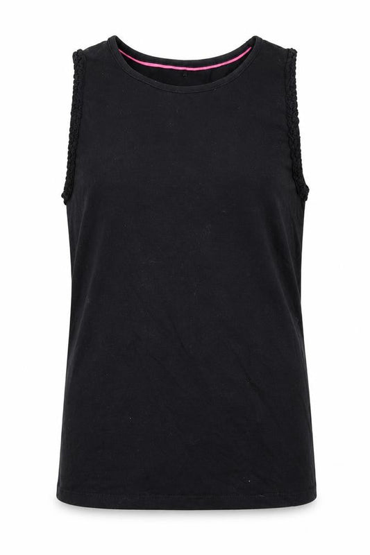 George Girls Black   Basic Tank Size 11-12 Years