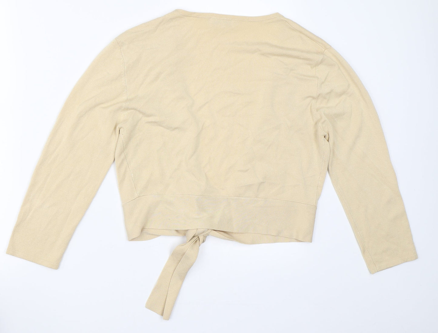 Mix in  Womens Beige   Cardigan Jumper Size L