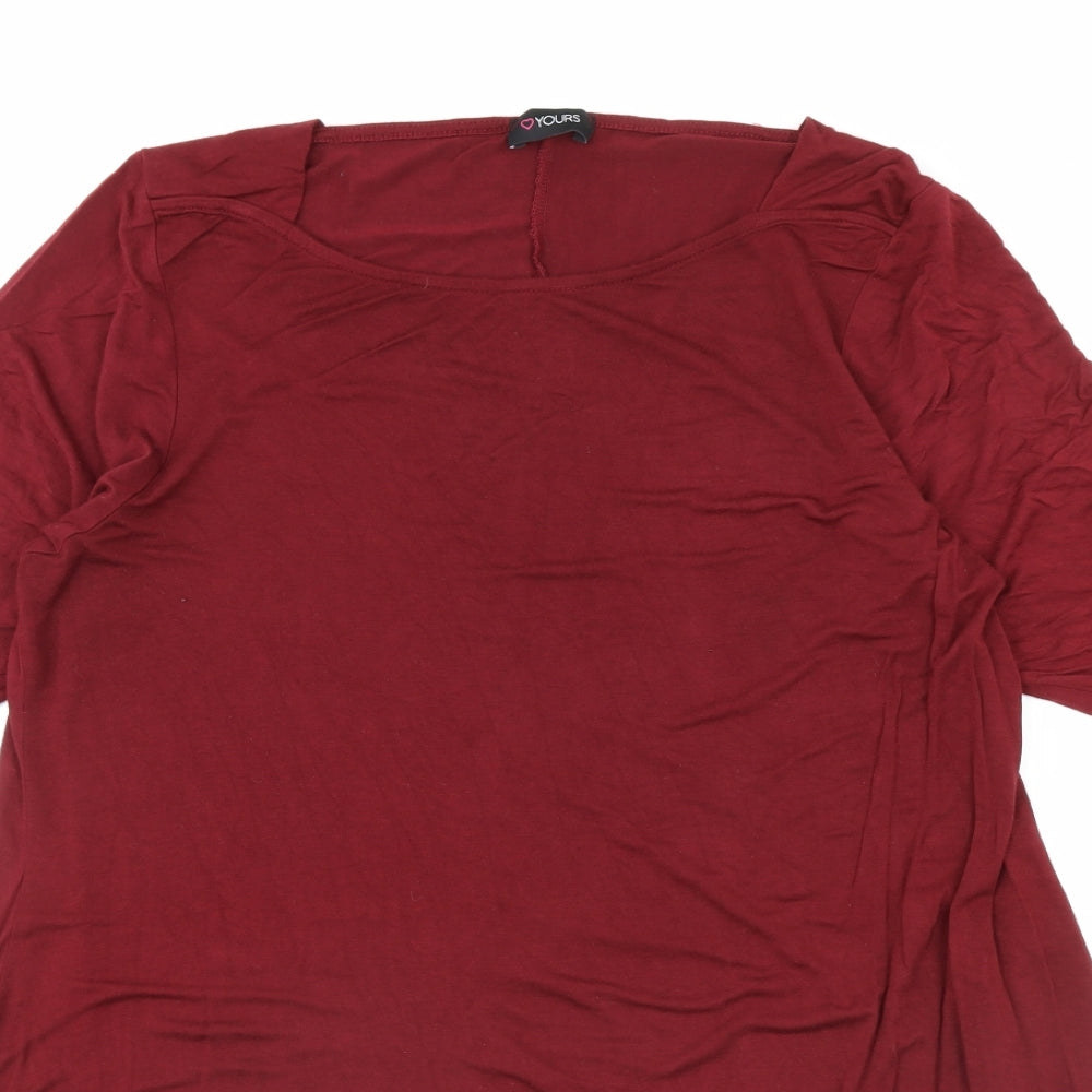 Yours Womens Red   Mini  Size 18