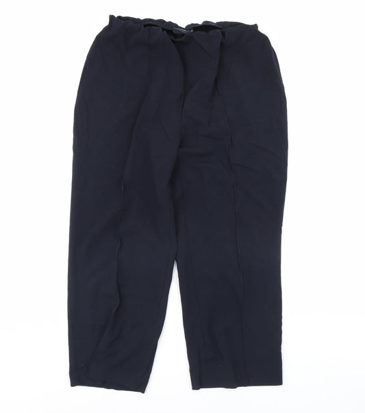 isle Womens Blue   Trousers  Size 16 L28 in