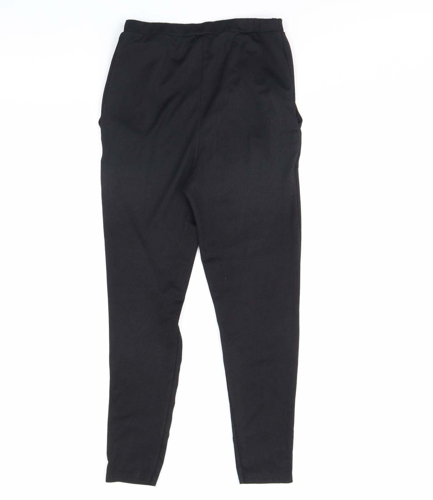 Boohoo Womens Black   Dress Pants Trousers Size 8 L29 in