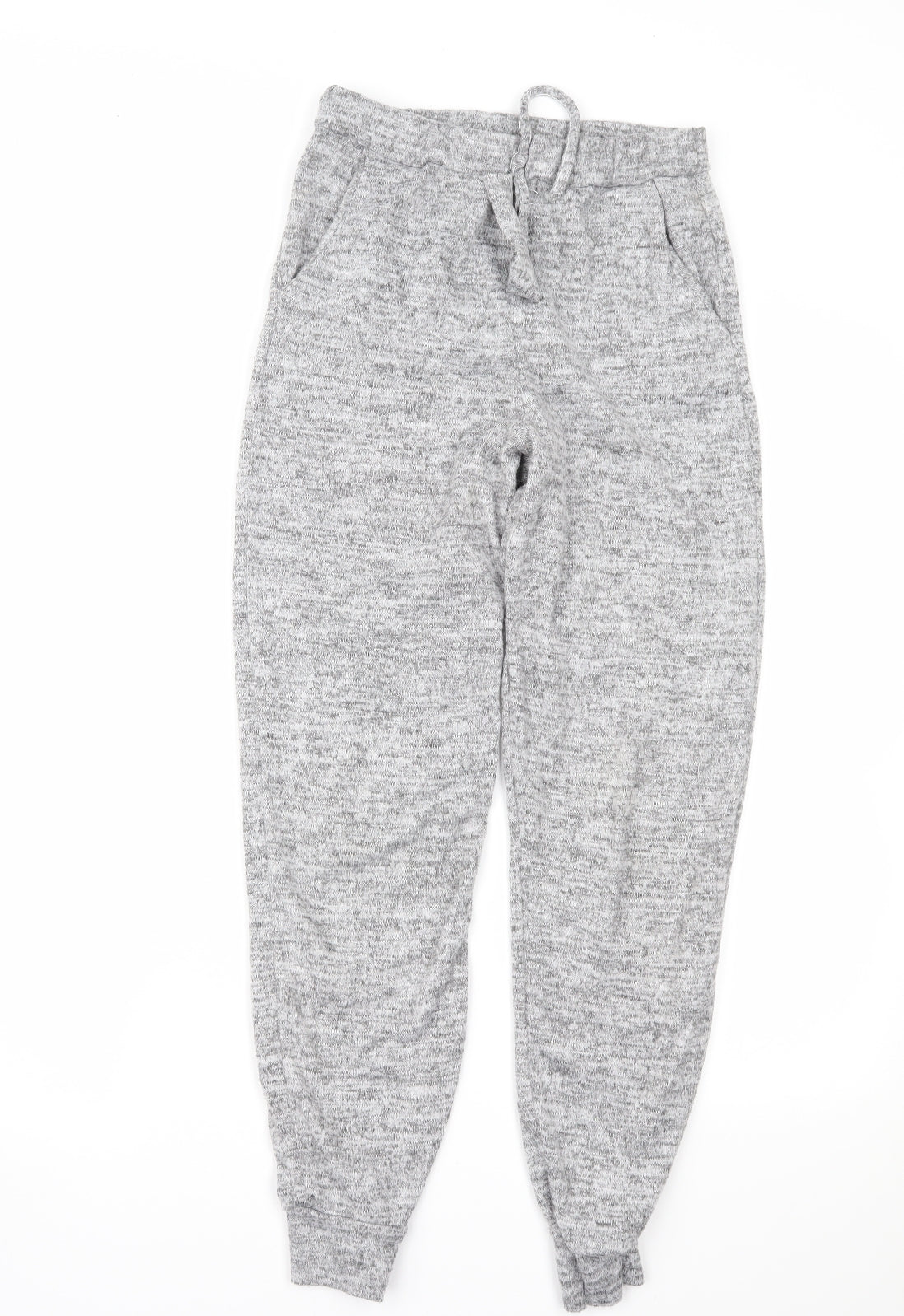 PRETTYLITTLETHING Womens Grey   Snow Pants Trousers Size 8 L26 in