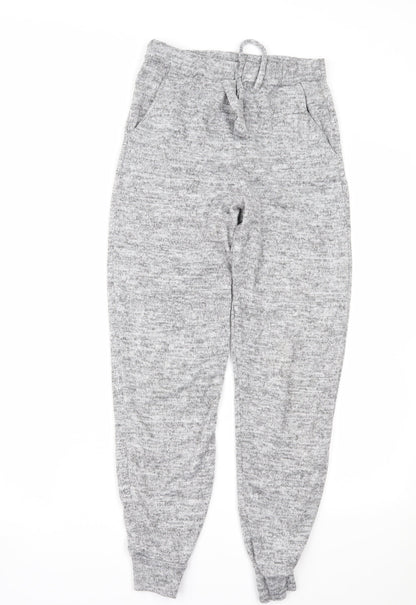 PRETTYLITTLETHING Womens Grey   Snow Pants Trousers Size 8 L26 in