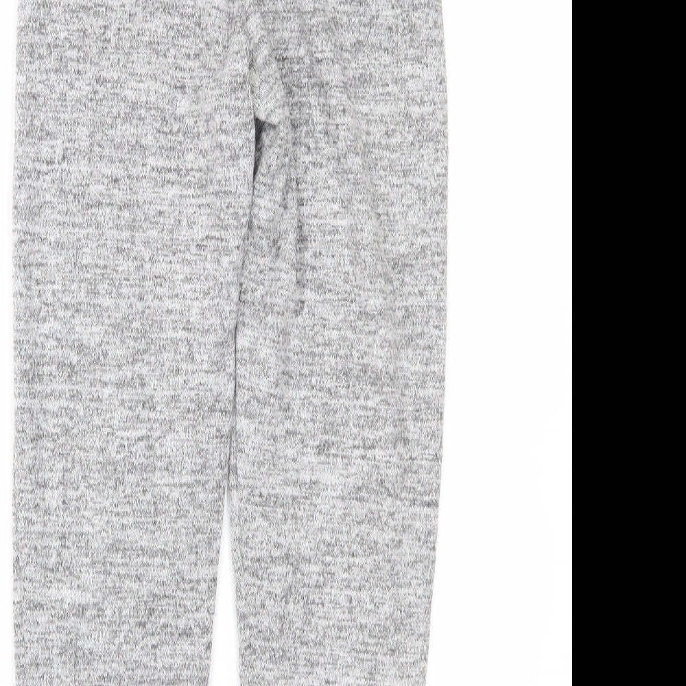 PRETTYLITTLETHING Womens Grey   Snow Pants Trousers Size 8 L26 in