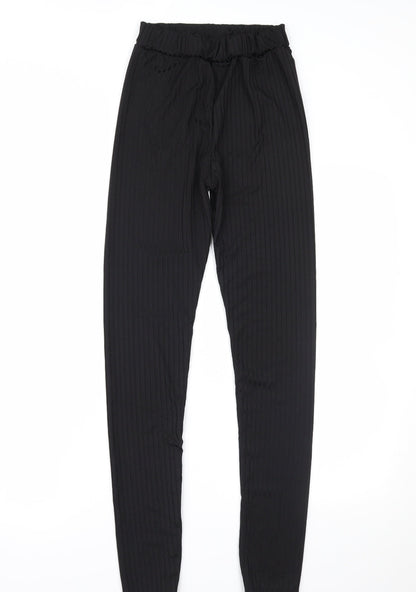Preworn Womens Black   Trousers  Size S L27 in
