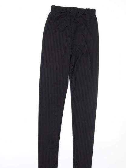Preworn Womens Black   Trousers  Size S L27 in