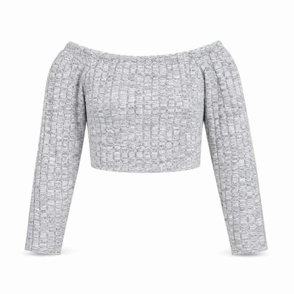 PRETTYLITTLETHING Womens Grey   Basic T-Shirt Size S