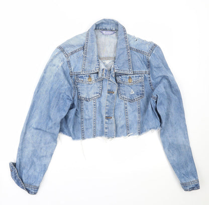 Avenue Womens Blue   Jacket Coat Size M
