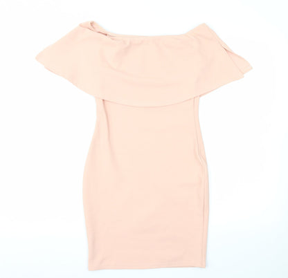 PRETTYLITTLETHING Womens Pink   A-Line  Size 8