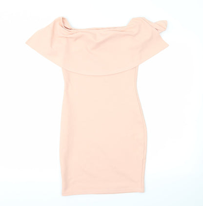 PRETTYLITTLETHING Womens Pink   A-Line  Size 8