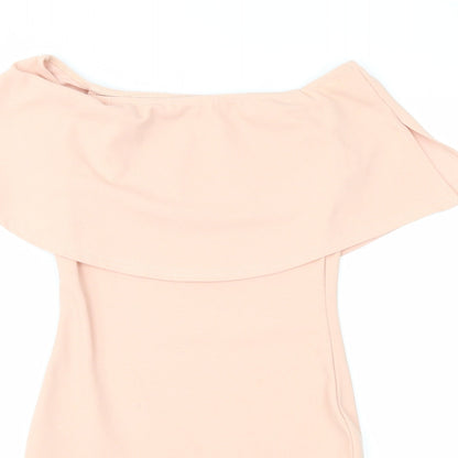 PRETTYLITTLETHING Womens Pink   A-Line  Size 8