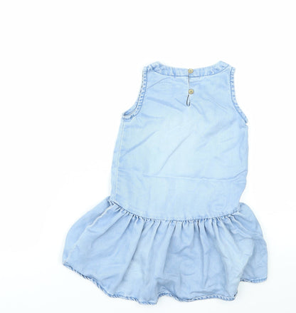 Next Girls Blue   A-Line  Size 2 Years