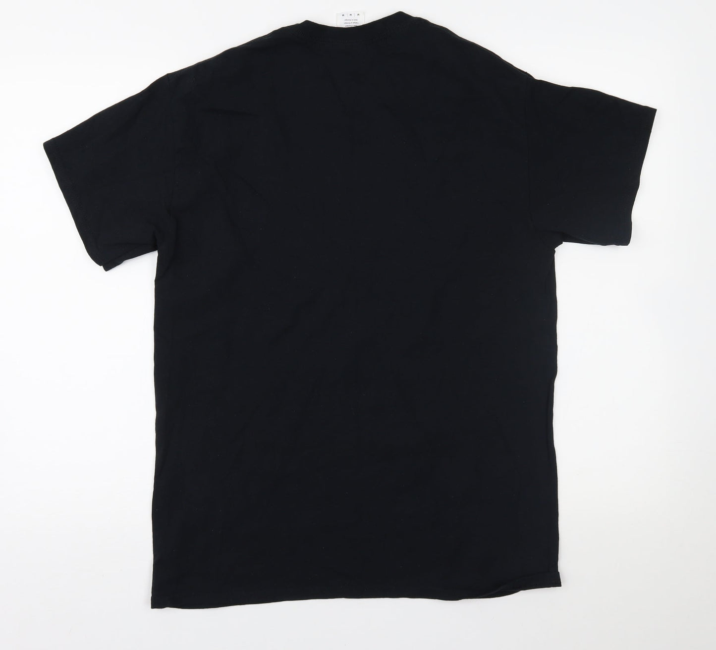 Gildan Mens Black    T-Shirt Size M