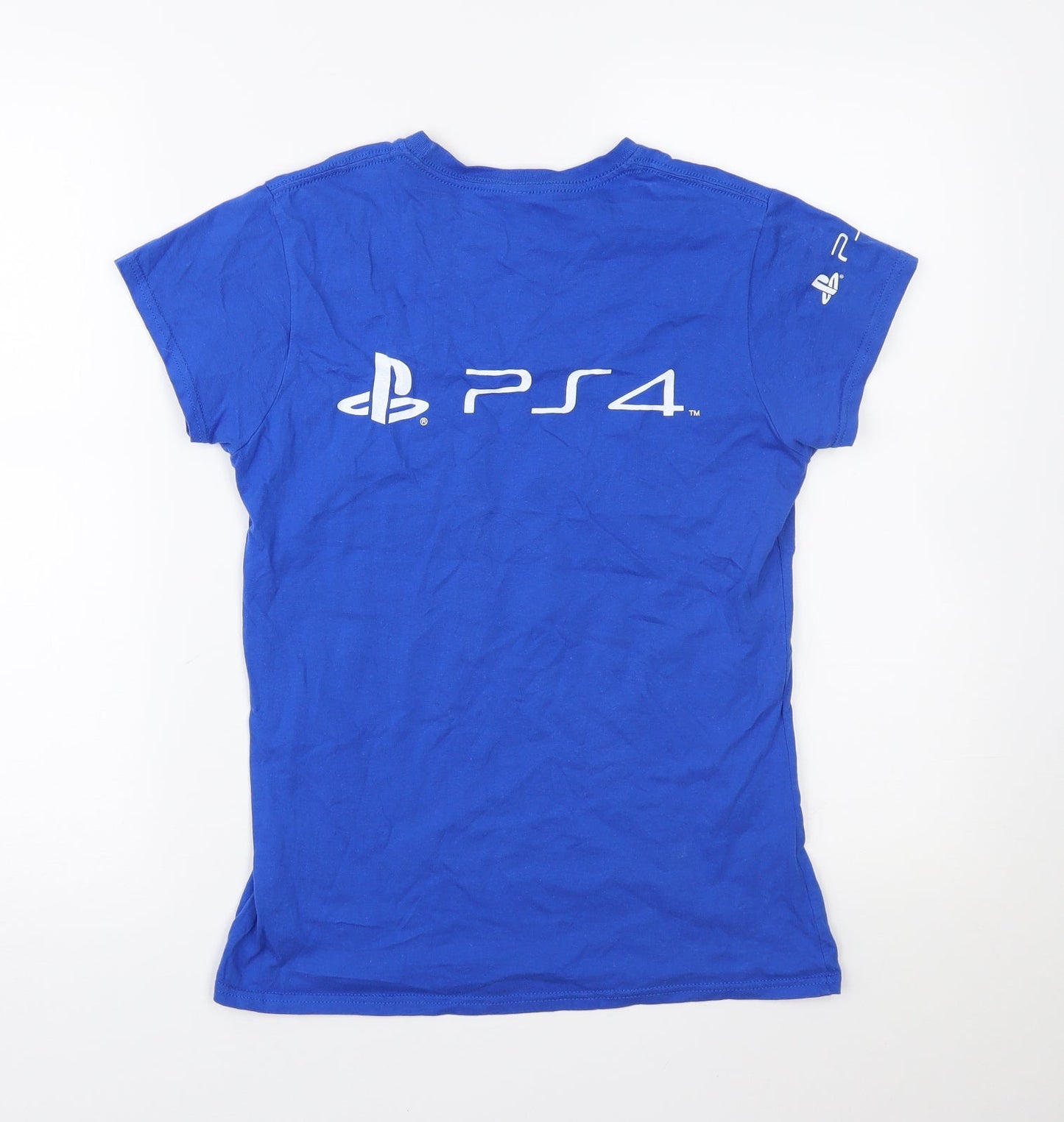 Gildan Womens Blue   Basic T-Shirt Size M  - ps4