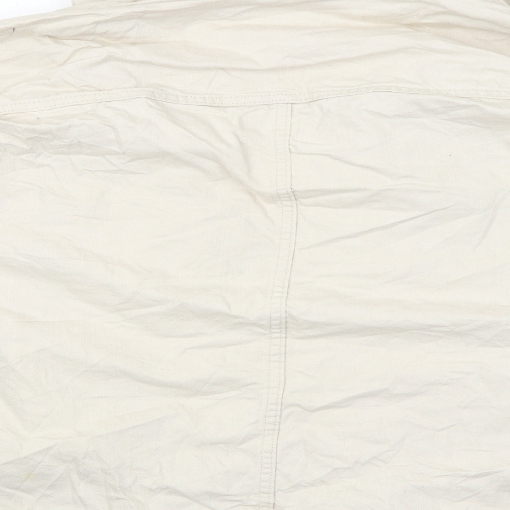 Divided Womens Beige   Jacket  Size S