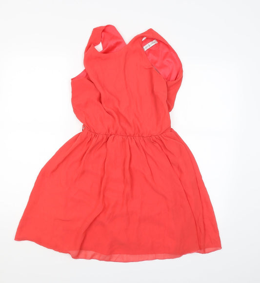 Rare London Womens Red   Tank Dress  Size 12
