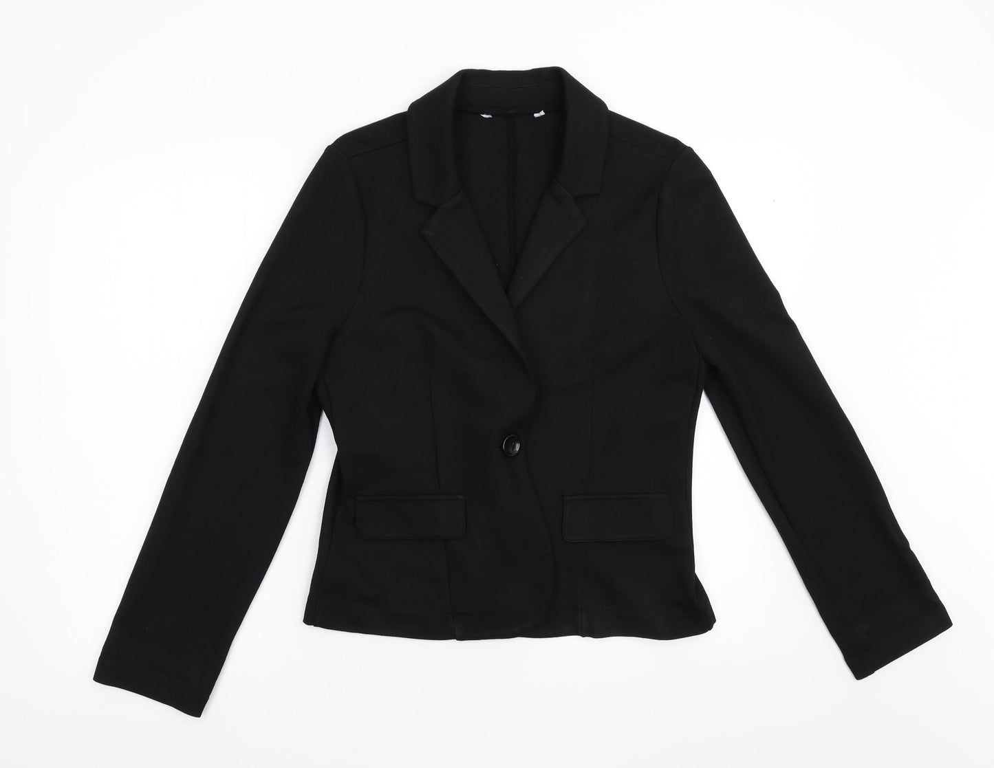 Preworn Womens Black   Jacket Blazer Size S