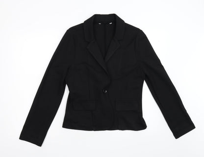 Preworn Womens Black   Jacket Blazer Size S