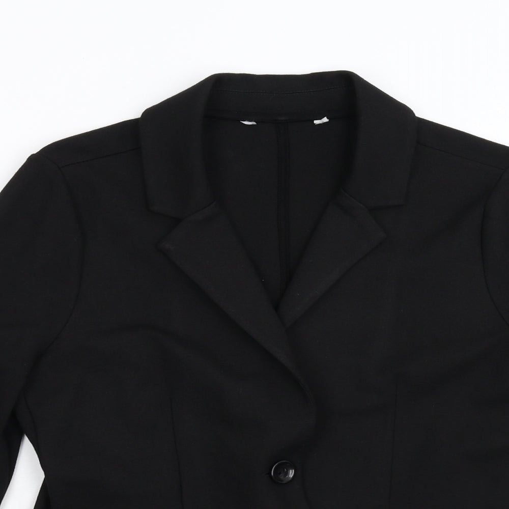 Preworn Womens Black   Jacket Blazer Size S