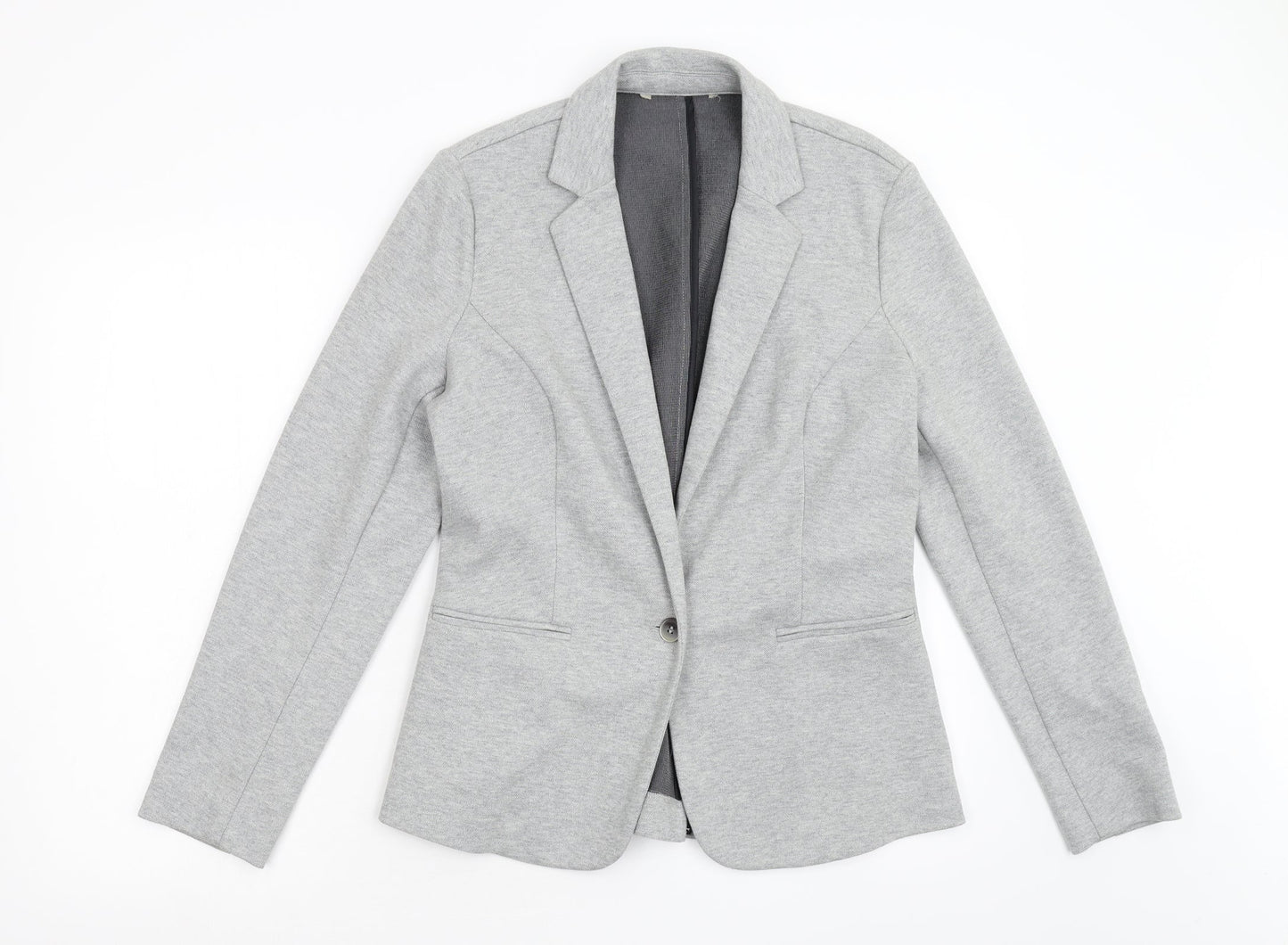 Preworn Womens Grey   Jacket Blazer Size S