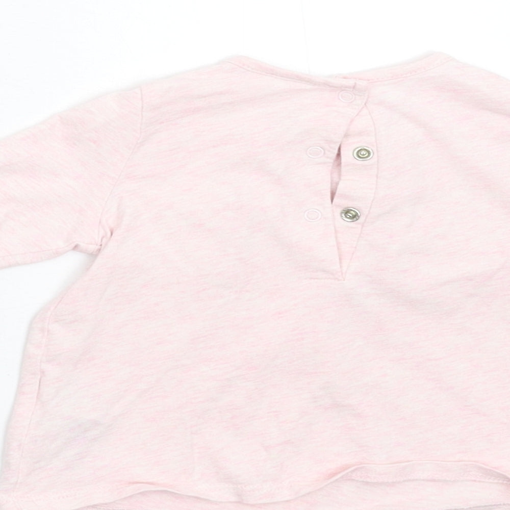 NEXT Baby Pink   Basic T-Shirt Size 3-6 Months